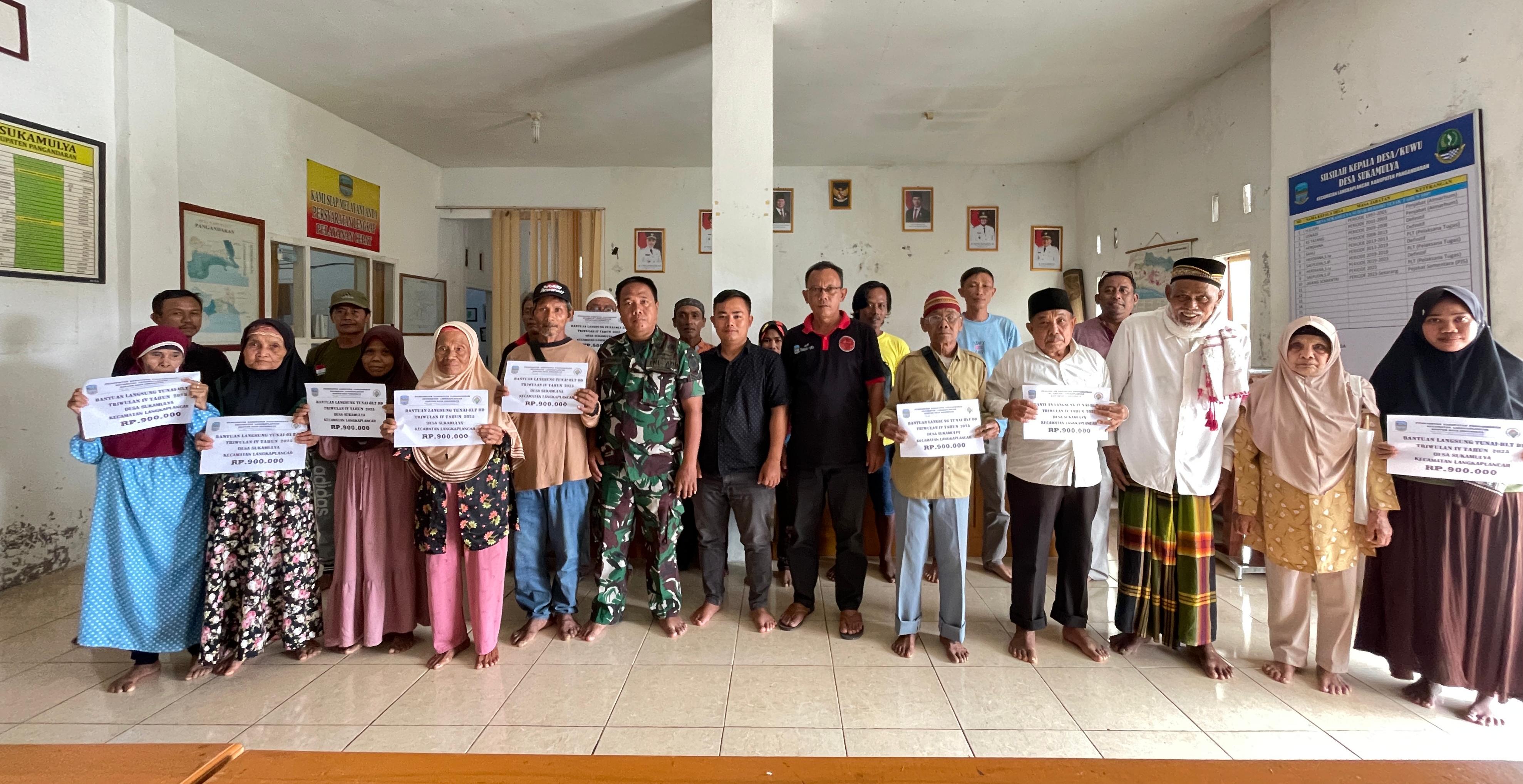 Pembagian BLT DD Triwulan 4 Bualn Oktober, November, Desember Tahun 2025